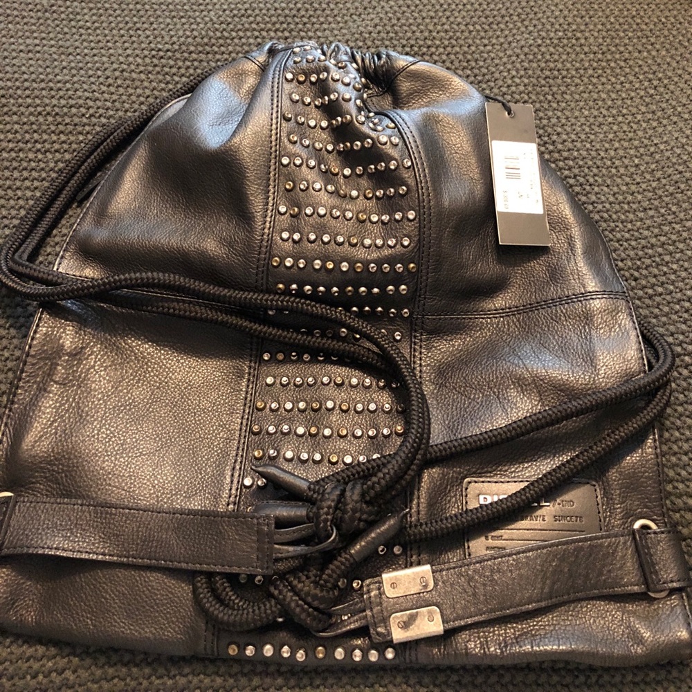 Mens Diesel leather bag